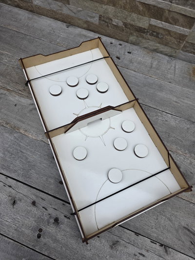 Metegol de Mesa Tejo Madera Sublimable