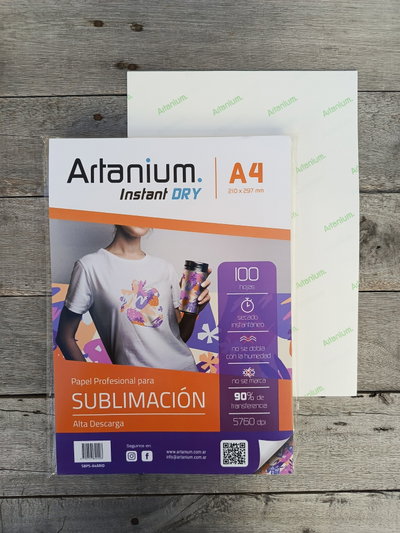 Papel Sublimar ARTANIUM Instant Dry