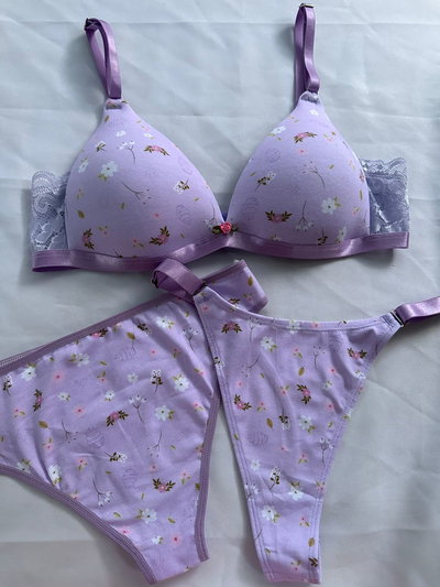 Set Deni Lila 