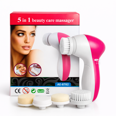 Cepillo Facial Limpiador 5 En 1 Exfoliante Masajeador A Pilas