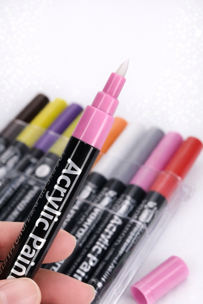 Lápiz acrílico rosa de city girl