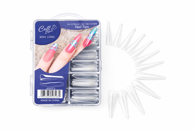 Tips soft gel almendra rusa x 100 U.