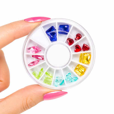 Carrusel piedras varios colores