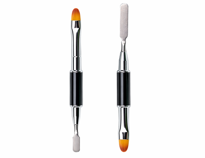 Pincel para Poligel con espátula