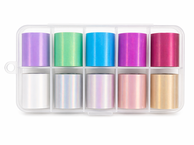 Box de Foil de Colores Metalizados