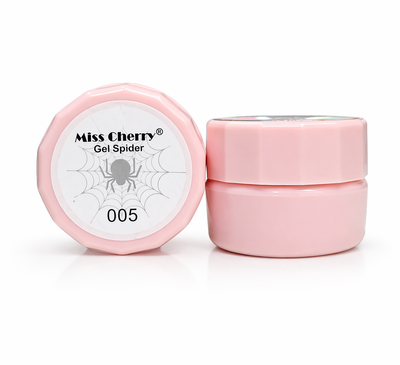 Gel spider miss cherry plateado