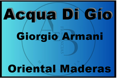 M004 Fragancia Acqua di Gìo Masculina