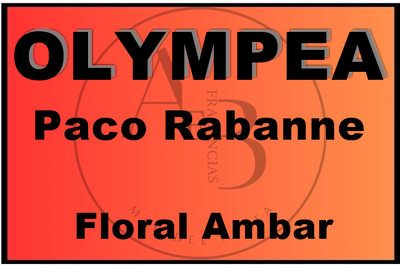  Fragancia OLYMPEA de Paco Rabanne. -