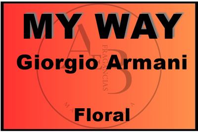  Fragancia MY WAY de Giorgio Armani . -