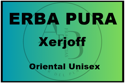 Fragancia ERBA PURA de Xerjoff Italy