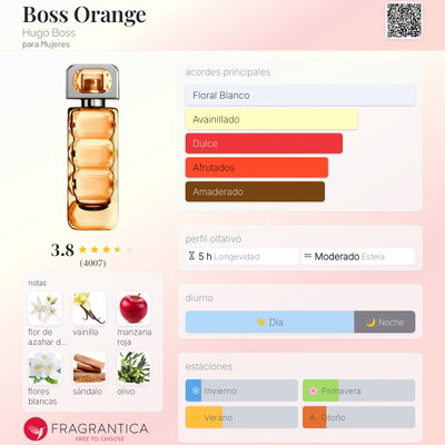 Fragancia Boss Orange Femenino .-
