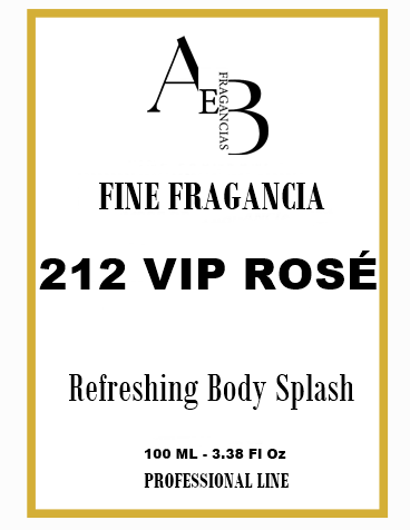 Body Splash 212 Vip Rosé x 100 ml