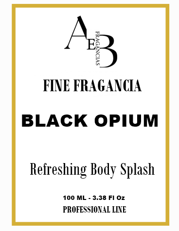 Body Splash Black opium x 100 ml