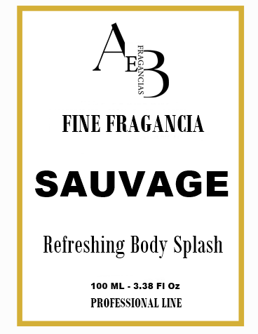 Body Splash Sauvage Men x 100 ml
