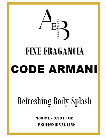 Body Splash Code Armani x 100 ml