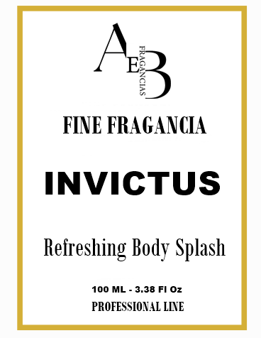 Body Splash Invictus x 100 ml