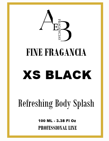 Body Splash Black XS Fem x 100 ml