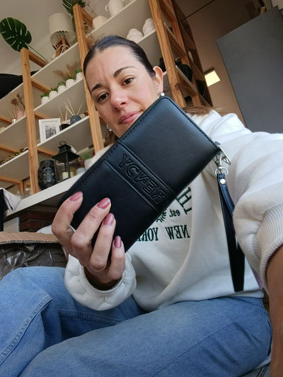 Billetera Rayo Negra