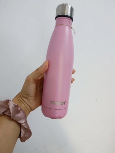 Botella termica trendy