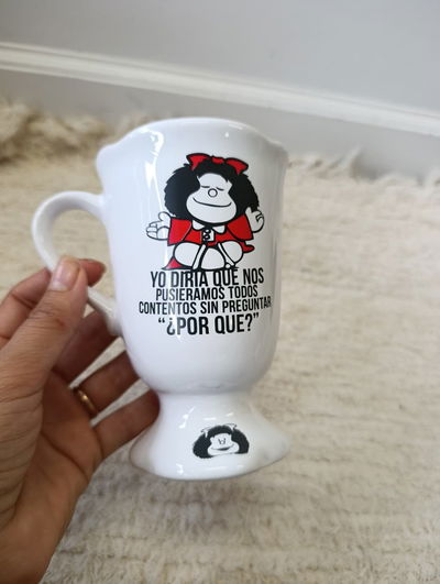 Taza Chocolatera Mafalda