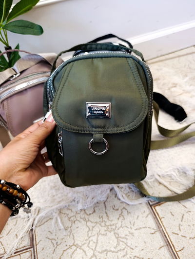 Bandolera 3 bolsillos