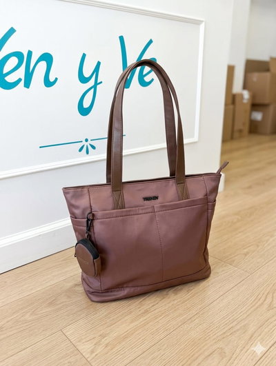 Tote Trendy chocolate 
