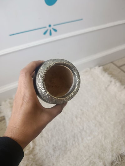 Mate Torpedo alpaca cincelado