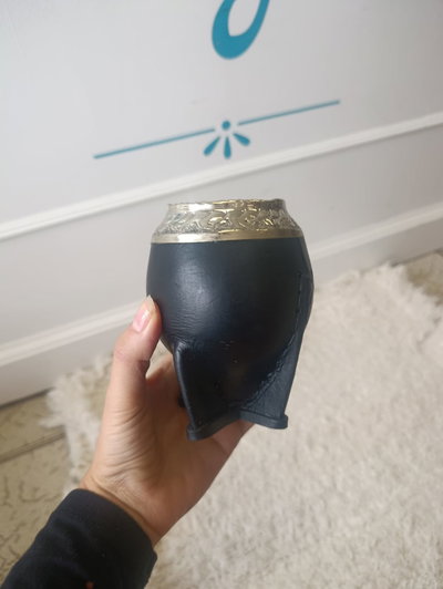 Mate Torpedo alpaca cincelado
