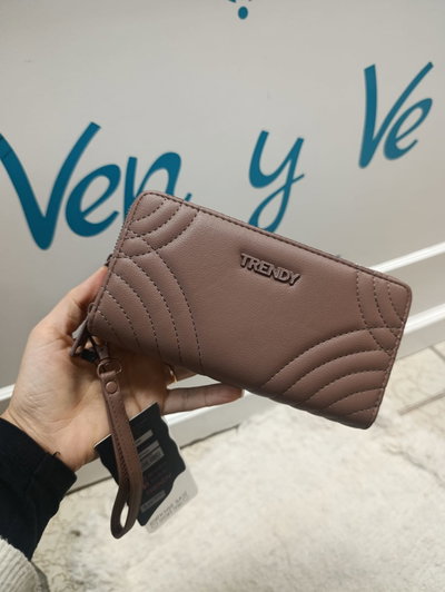 Billetera Trendy Z125 Doble cierre