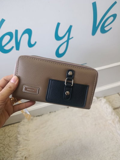 Billetera Amayra Z123 Doble cierre