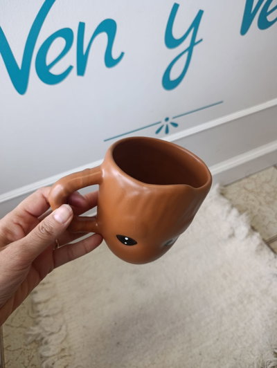 Taza 3D de Groot