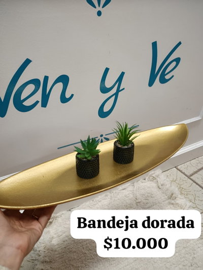 Bandeja Dorada 