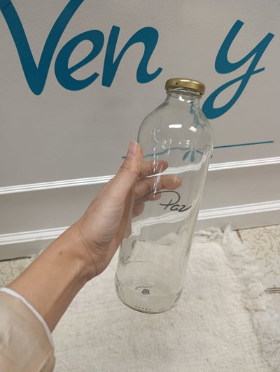 Botella de vidrio