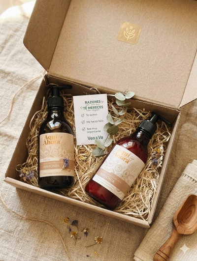 Box Relax Crema y Jabón liquido.