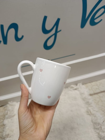 Taza Corazón Rosita
