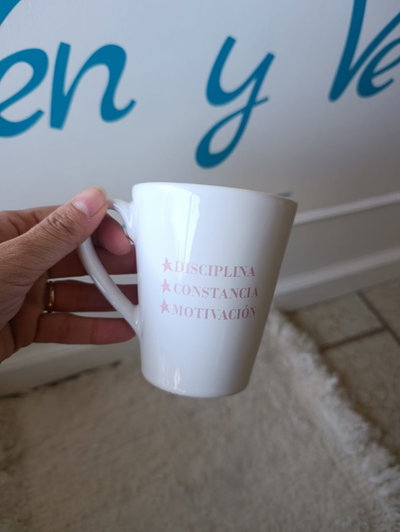 Taza cónica Frase 