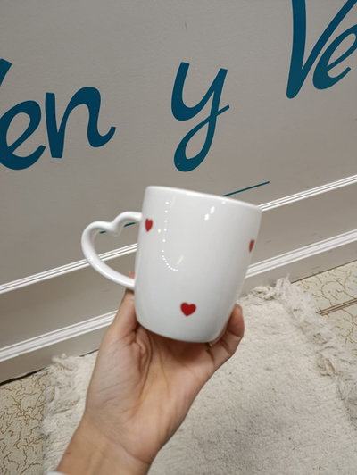 Taza Corazón rojo