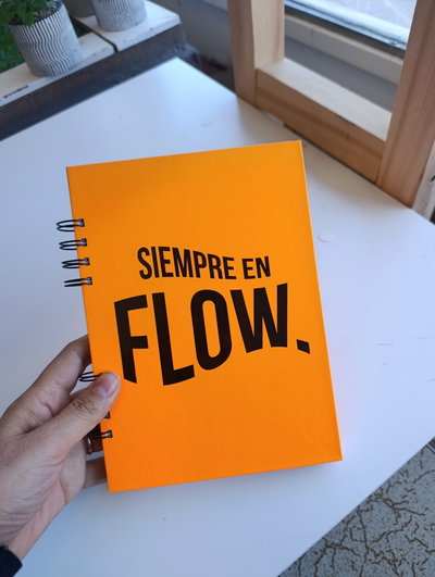 Cuaderno A 5 "Siempre en Flow"