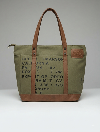 Bolso Grafito verde
