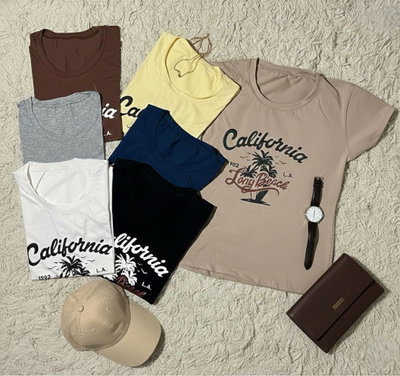 Remera Julieta Estampada California