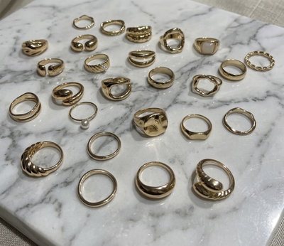 Anillos combinables UNIDAD (Chunky/finos)