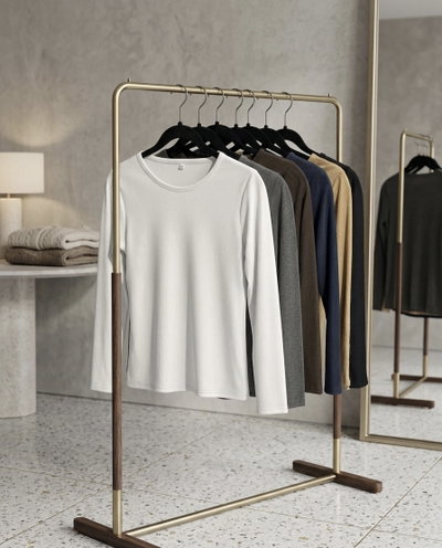 Remera Aitana escote redondo - Morley SOFT (Pack x5)