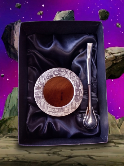 Colección Dragon Ball Z Super — (Mate de algarrobo)