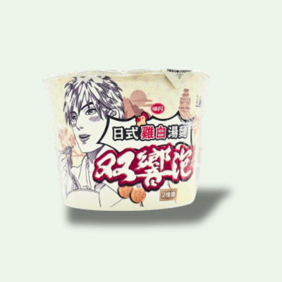 RAMEN VEDAN SABOR POLLO Y HONGOS 107 GRS. (DOBLE DISCO)