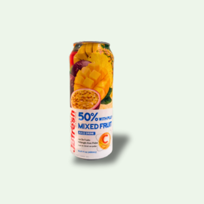 JUGO DE MIX DE FRUTAS CON PULPA ENRIQUECIDO CON VITAMINA C 500 ML.