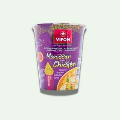 RAMEN VIFON SABOR POLLO ESTILO MARROQUI 60 GRS.