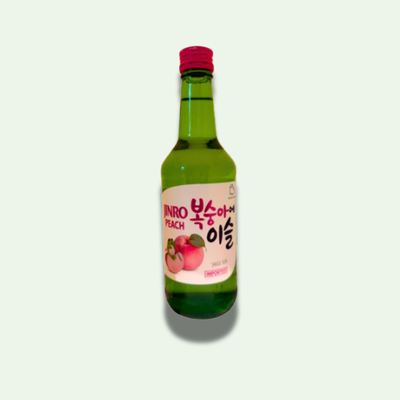 SOJU JINRO SABOR DURAZNO 360 ML.