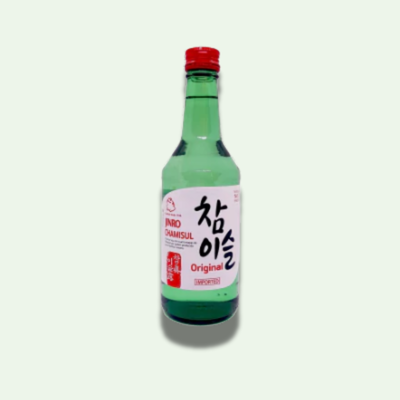 SOJU JINRO CHAMISUL ORIGINAL 360 ML.
