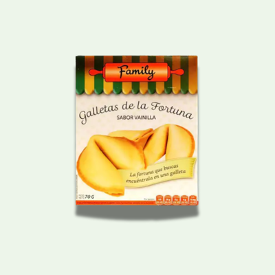 GALLETAS DE LA FORTUNA 70 GRS. (12 UNIDADES)