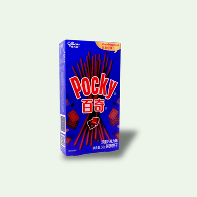 POCKY PALITOS SABOR DOBLE CHOCOLATE 50 GR.